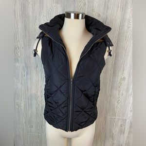Be Cool hooded puffer vest size S